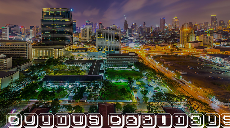 Cultus Capitals Font