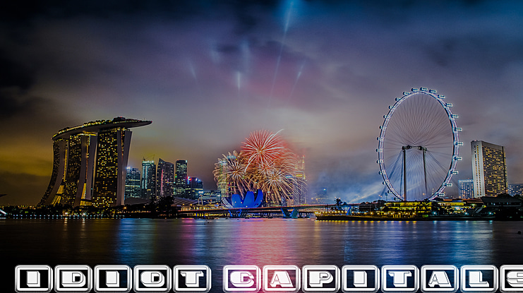 Idiot Capitals Font Family