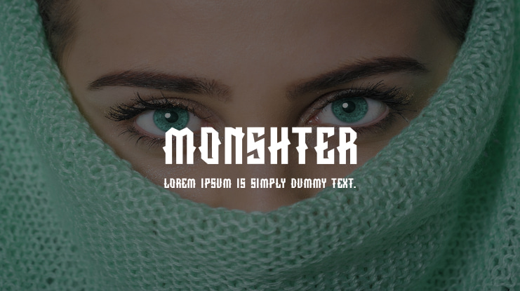 MONSHTER Font