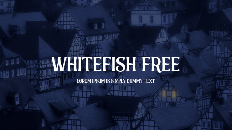 Whitefish FREE Font
