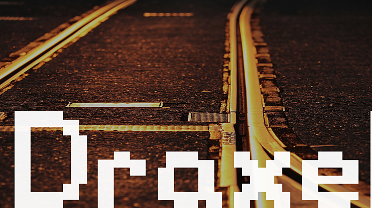 Draxel Font