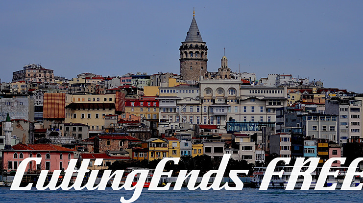 CuttingEnds FREE Font