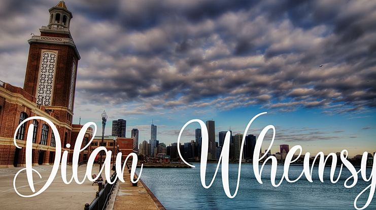 Dilan Whemsy Font