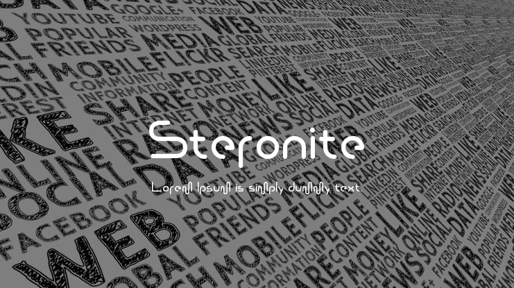 Download Free Steronite Font Download Free For Desktop Webfont Fonts Typography