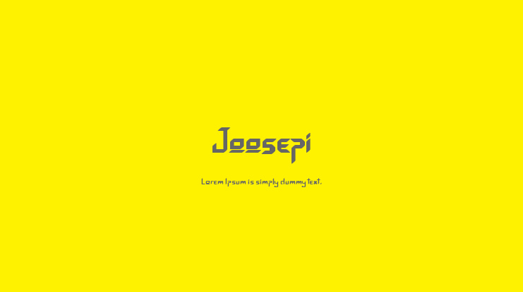 Joosepi Font