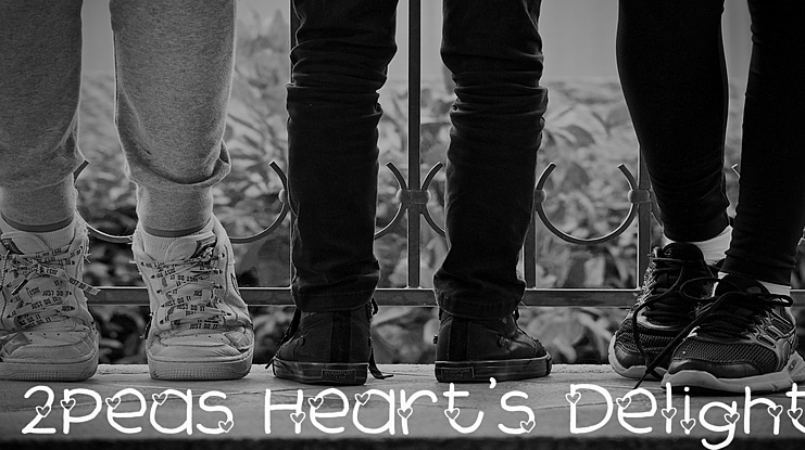 2Peas Heart's Delight Font