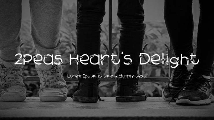 2Peas Heart's Delight Font