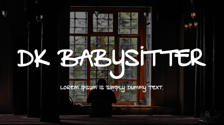 DK Babysitter Font