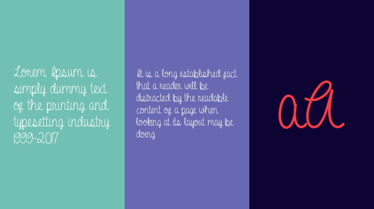 A Gentle Touch Font