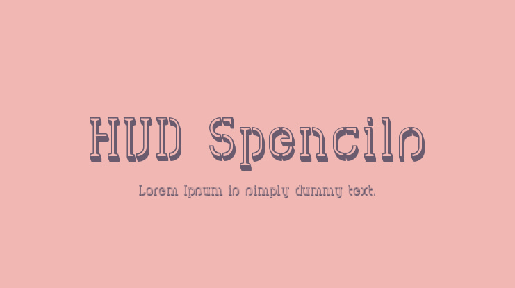 HVD Spencils Font Family