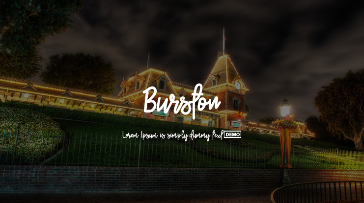 Burston Font