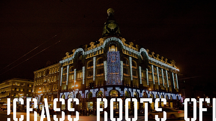 !Crass Roots OFL Font