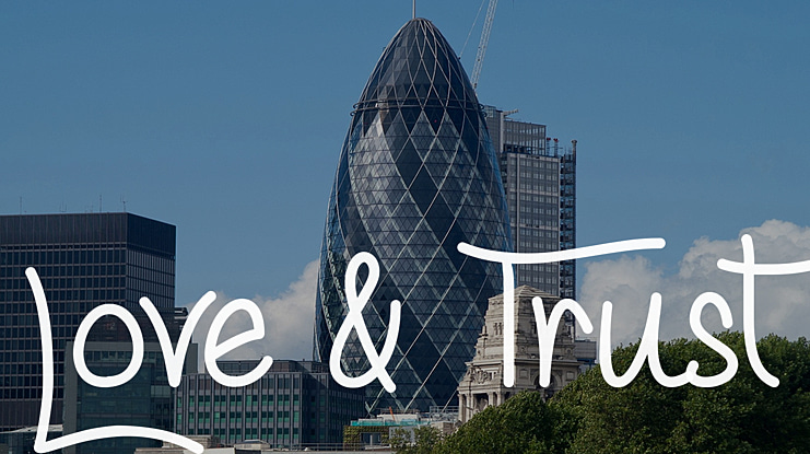 Love & Trust Font Family