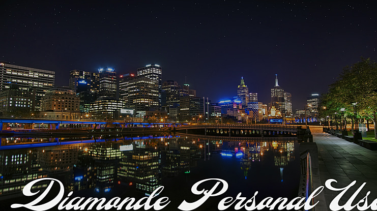 Diamonde Personal Use Font