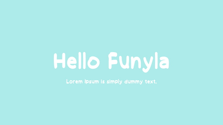 Hello Funyla Font