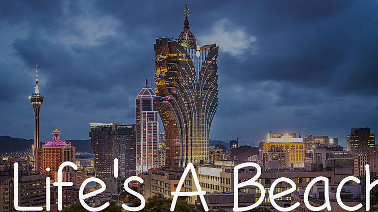 Life's A Beach Font Family