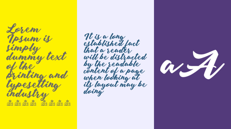 Living Colours Personal Use Font