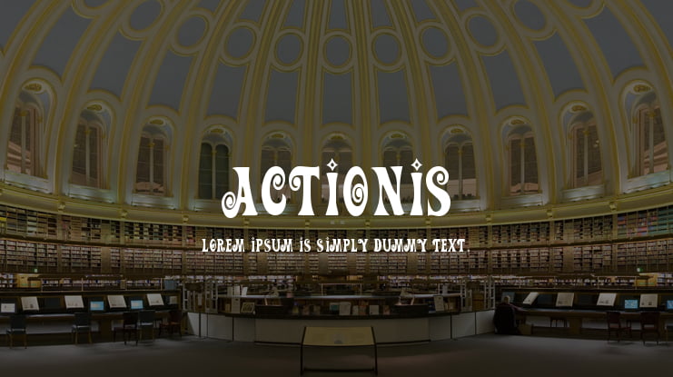 ActionIs Font