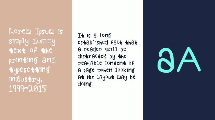 A Childish Wonders Font