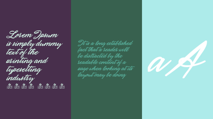 September Five Personal Use Font