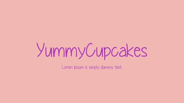 YummyCupcakes Font