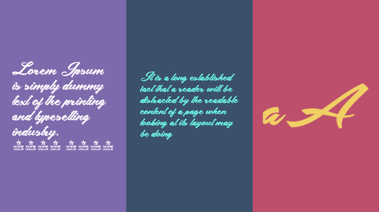 Safira Shine Personal Use Font