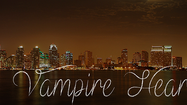 Vampire Heart Font
