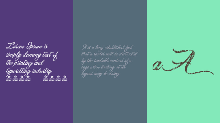 Sketching Stars Personal Use Font