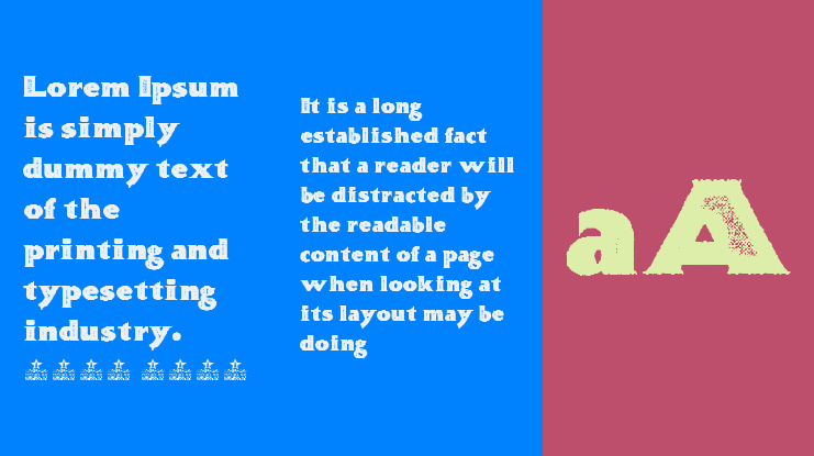 BONNEVILLE co. Personal Use Font