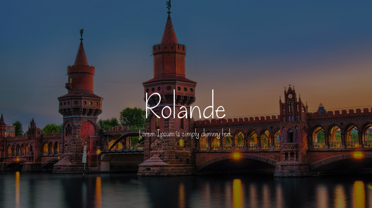 Rolande Font Family