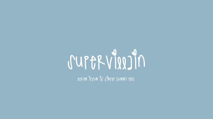 SuperVillain Font
