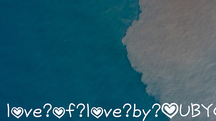 love of love by OUBYC Font Family