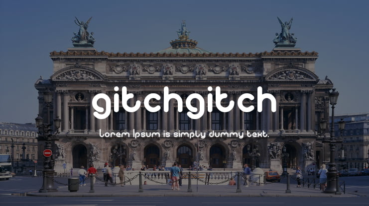 gitchgitch Font Family