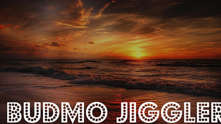 Budmo Jiggler + Jigglish Font Family