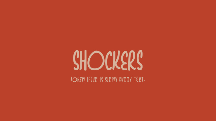 Shockers Font Family