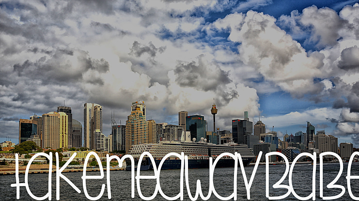 TakeMeAwayBabe Font