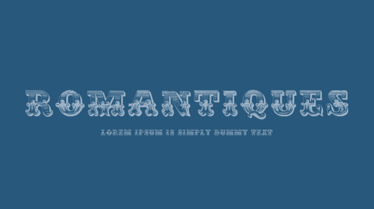 Romantiques Font Family