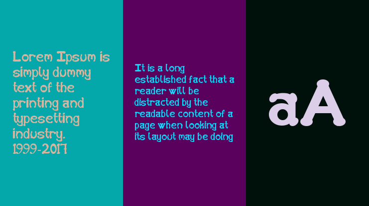 SD Those good times of life Font