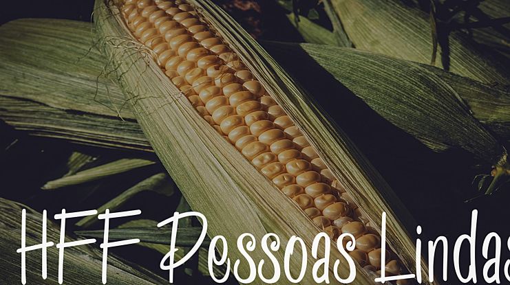 HFF Pessoas Lindas Font