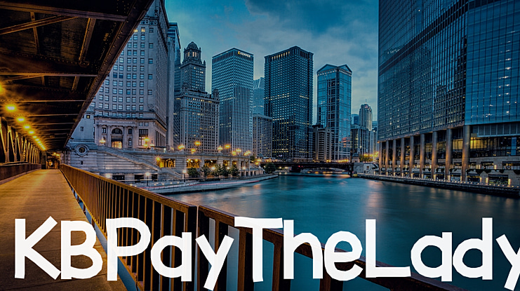 KBPayTheLady Font