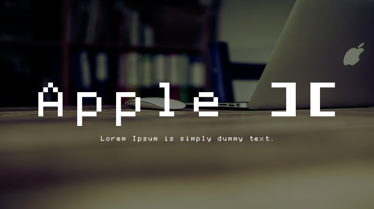 Apple ][ Font
