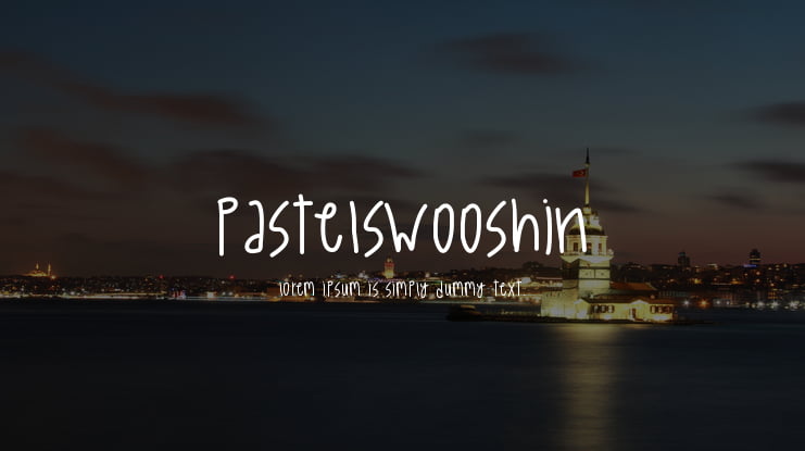 PastelSwooshin Font