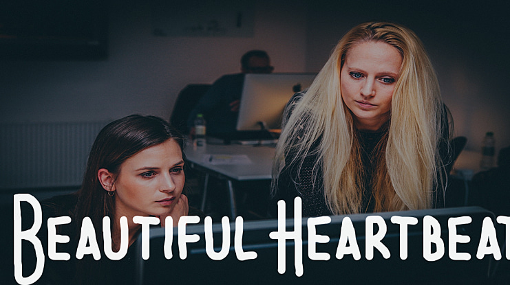 Beautiful Heartbeat Font