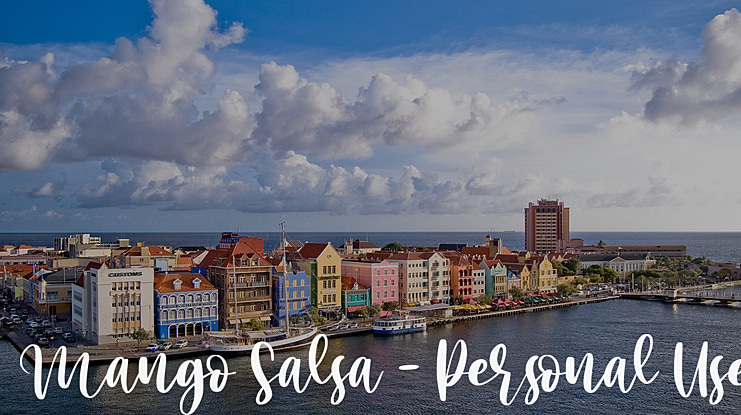 Mango Salsa - Personal Use Font