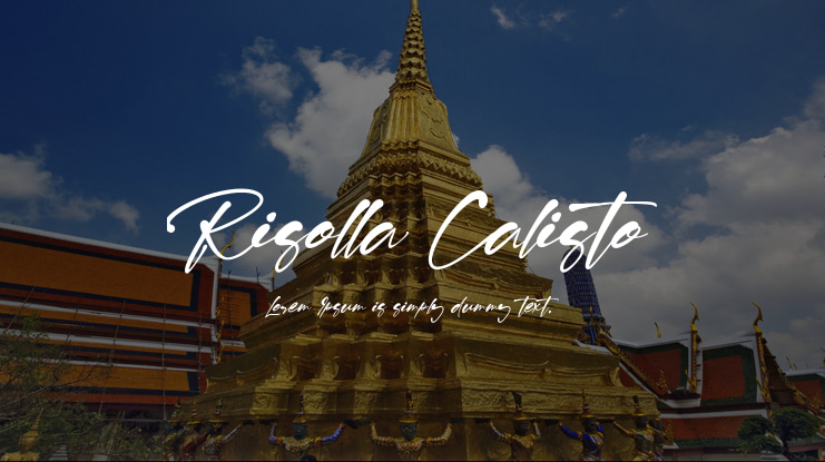 Risolla Calisto Font