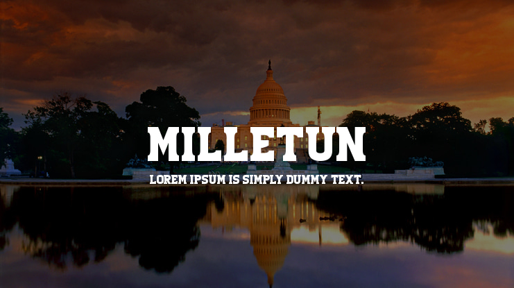 Milletun Font