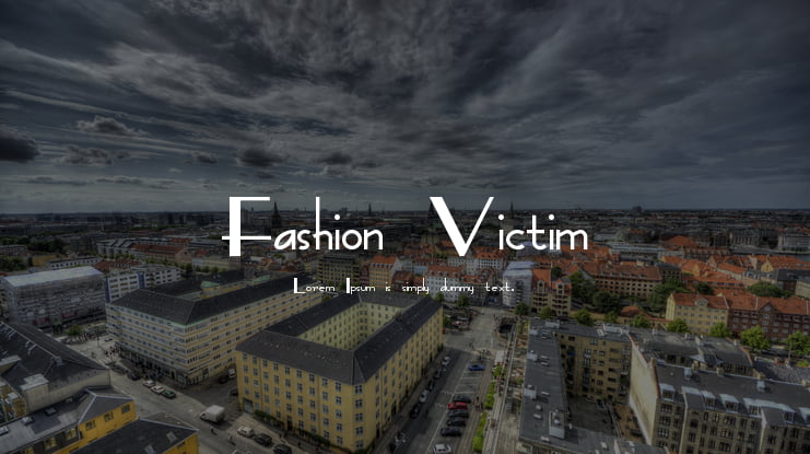 Fashion Victim Font