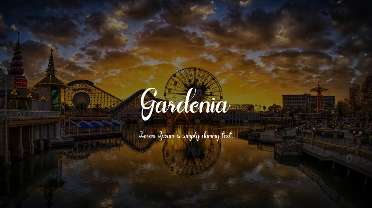 Gardenia Font