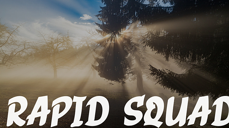 RAPID SQUAD Font
