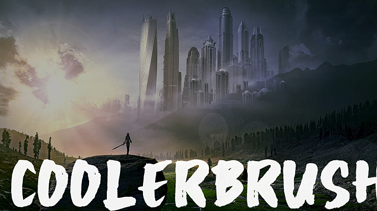 COOLERBRUSH Font